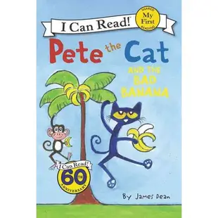 Pete the Cat and the Bad Banana (平裝本)/James Dean Pete the Cat;My First I Can Read 【禮筑外文書店】