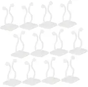 Plant Support Clips 100pcs Wall Mount Plant Vine Clips Paste Easy to Install on Smooth Walls
