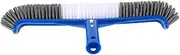 KITANDOVE Portable Pool Cleaning Brush Head Durable Scrubber for Swimming Pool Bathtub Multi Purpose Cleaning Accessories with Dense Bristles for Quick Grime Removal and Versatile
