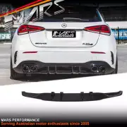 Rear Bumper Diffuser lip Spoiler Aero Bodykit for Mercedes W177 V177 A35 A45 AMG