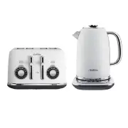 Sunbeam White TA2840W Toaster & KE2800W Kettle Bundle