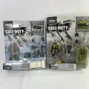 Call Of Duty Mega Construx Black Series WW2 Winter Crate & Hazmat Crate NIB
