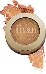 Milani Baked Bronzer - Soleil, Cruelty-Free Shimmer Bronzing Powder to Use For Contour Makeup, Highlighters Makeup, Bronzer Makeup, 0.25 Ounce