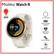 Maimo Watch R 1.3" 5ATM GPS Sport Mode Touch Screen Android iOS Smartwatch GOLD