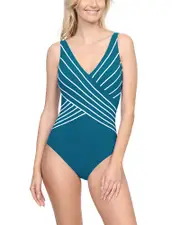 Gottex Embrace Surplice One Piece With Tummy Control One Piece