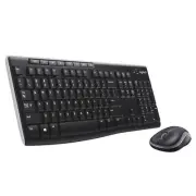 Logitech MK270 Wireless Keyboard and Mouse Combo for Windows, 2.4 GHz Wireless,