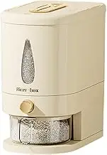 SUIOPPYUW Sealed And Moisture Proof Rice Bucket For Cereal Dispenser Containers ABS Dry Food Storage Containers