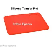 ORANGE Coffee TAMPER MAT 200 x 150 x 6mm FOOD GRADE for espresso coffee machine