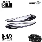 Headlight Eyebrow Eyelid Cover Trim Chrome For Isuzu DMAX Pickup 2017-19