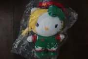 NEW Toynami STREET FIGHTER x SANRIO CAMMY 10" Plush Hello Kitty Capcom NWT BAG