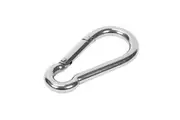 316 Stainless Steel Snap Hook Clip Camping Climbing Lock Carabiner 4 6 8 10 mm