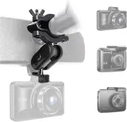 AZDOME Dash Camera Mirror Mount Holder Kit, Cam for Rove black