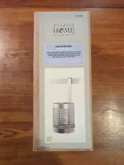 Home Depot Perfect Home Stainless Steel Utensil Holder 9.5" X 3.75" New 290 062