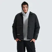 [Nena and Pasadena] Context Puffer Shirt Jet Black