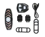 Wireless Remote Control Turning Road Bicycle Tail Light Riding Light LED Bicycle Light Tail