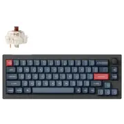 Keychron V2M-D3 V2 MAX 65% Wireless Mechanical Keyboard - Carbon Black Hot-Swap [V2M-D3]