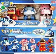 Academy Robocar Poli - Mini Transformed Rescue Set (3pcs) #83199