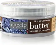 Cuccio Naturale Lavender & Chamomile Body Butter – 8 Ounce – Ultra-Hydrating, Non-Oily Formula for Silky Smooth Skin – Ideal for Daily Moisturization