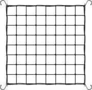 Trellis Netting Scrog Net with 4 Hooks 4x4 Trellis Net for Grow Tent, Heavy-Duty
