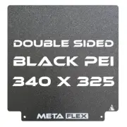 PEI Textured Build Plate - 340mm x 325mm w/ Magnetic Base METAFLEX