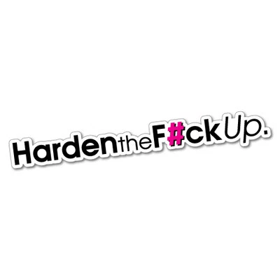 Harden The Fck Up Sticker Aussie Car Flag 4x4 Funny Ute #5257EN
