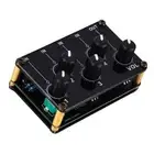 Mini Stereo 4 Channel Line Mixer Out for studio Recording
