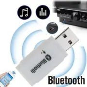 Car USB Bluetooth Wireless Stereo Audio Music Speaker Adapter Receiv W6S3