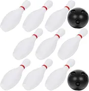 ERINGOGO Kids Bowling Set 2 Balls Included Bowling Set for Toddlers Sturdy Safe Materials Fun for Ages