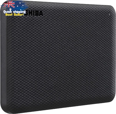 1TB Canvio Advance V10 Portable External Hard Drive USB 3.0 Black Storage Device
