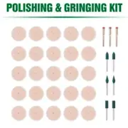 34 Piece Polishing Wheel Buffing Pad Drill Bits for Dremel Rotary Tools