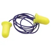 Pro-Bullet PU Earplugs Corded - Box of 100