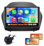 For Hyundai IX35 2009-2015 Bluetooth Head Unit Car Stereo Touch Screen Carplay