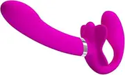 Vibrator Strapless Strap-on Dildo Vibrators For Women Vibrating Penis Lesbian Erotic Toys For Adult Sex Toys For Couples