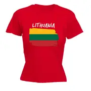 Lithuania Country Flag Nationality - Womens T-Shirt T Shirt Tshirt