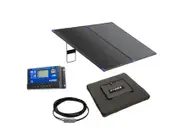 200W Folding Solar Panel + 6m Extension Lead + Folding Solar Panel Bag + 15A PWM Solar Controller