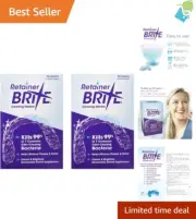 Retainer Cleaner Tablets - 192 Count - 6 Month Supply - 2 Boxes Pack