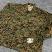 Battle Dress Uniform Shirt 2XL Marpat Copy BDU Woodland Camo Top Military Army