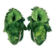 Oooh Geez Alligator Hugs Kids Plush Slippers