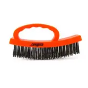 Wire Scratch Brush 6.5 " - Durable Steel Wire - Comfortable Handle