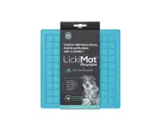 Playdate Original Slow Food Licking Mat For Cats & Dogs (Blue)