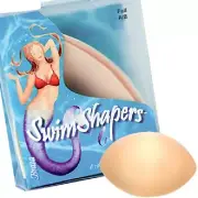 Braza Swim Shapers Full Size Foam Push Up Pads Bikini Bra Insert Breast Enhancer