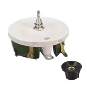 Wirewound Ceramic Potentiometer Variable Rheostat Resistor 150W 1K Ohm With Knob
