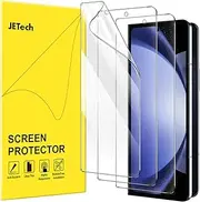 JETech Front Screen Protector for Samsung Galaxy Z Fold 5, Full Coverage PET Film, Case Friendly, HD Clear, 3-Pack