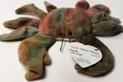 Ty Teenie Beanie Babies Collectible "Claude The Crab" 1993 Original Tags