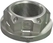Lab Mounts Motomount R7 Steering Stem Nut (Aluminium Open/Flanged Top Yoke Nut M22x1.00mm) for Yamaha R7 Phone/Camera/GPS Mount Adapter