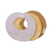 Fabelab - Ruffle Bib - Star Dust - 3 pack