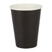 Fiesta Recyclable Hot Cup Single Wall Black 12oz (Box 1000)