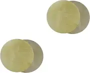 Parliky 2sets Goat Skin Drum Head African Drum Replacement Leather Strong Tension 2pcs*2