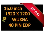 Lenovo FRU 5D11C95900 5D11C95901 16" FHD Laptop LED LCD Screen 30pins Display
