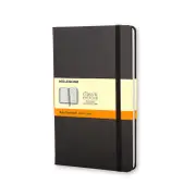 Moleskine Classic Ruled Hard Cover Pocket Notebook (Black)
